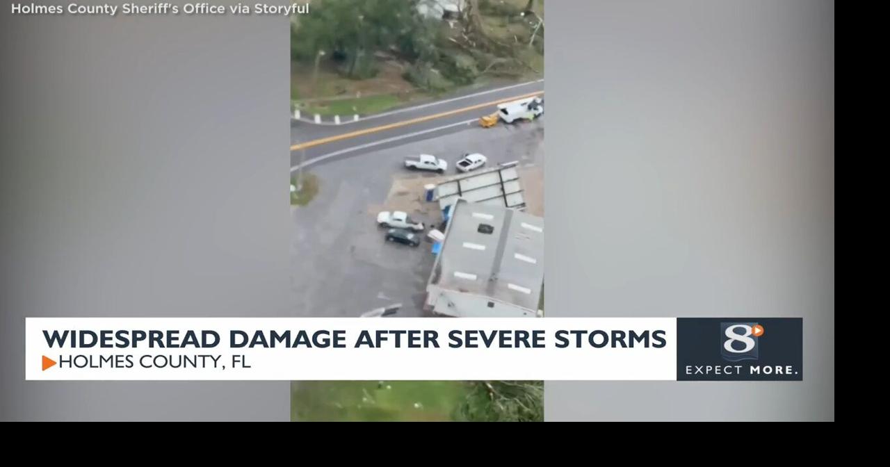 Widespread damage after severe storms Holmes County FL News