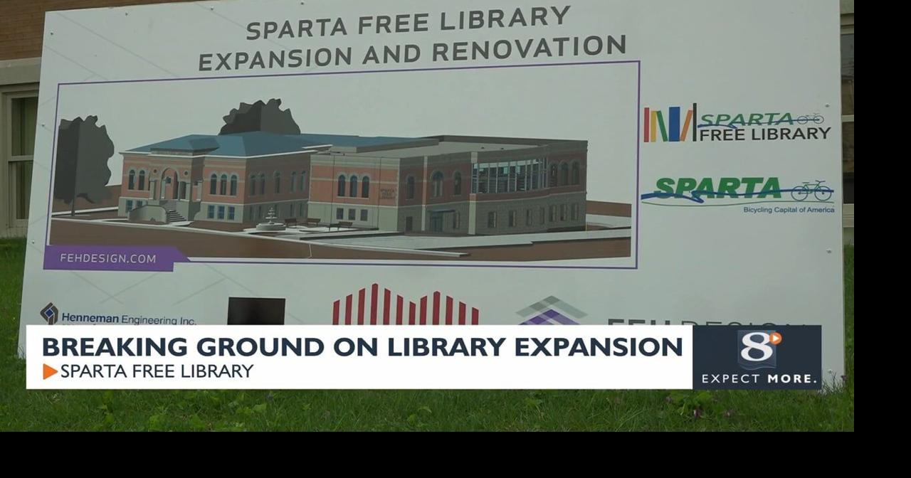 Breaking ground on Sparta library expansion News