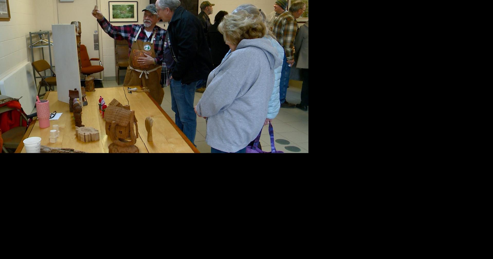 Local artists showcase woodcarving techniques at Houston County expo