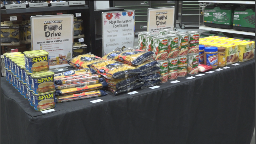 Menard's of La Crosse lends helping hand for Hunger Task Force