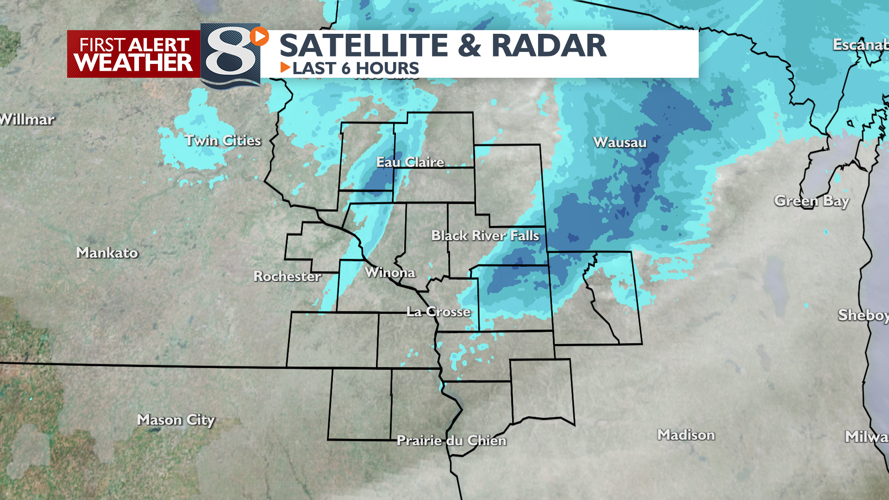 Northern Communities Are Seeing a Half Inch Of Snow! The La Crosse Area ...