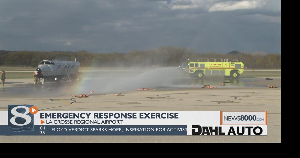 La Crosse Regional Airport holds emergency response exercise to prepare