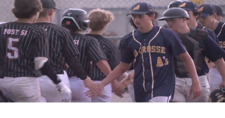 La Crosse A's Legion baseball takes two over West Salem