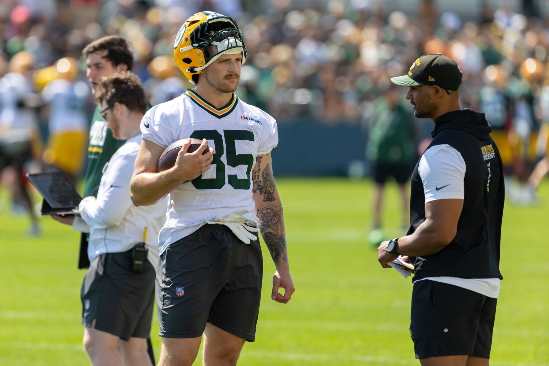 No surprise: As his Packers coaches and teammates expected, tight end ...