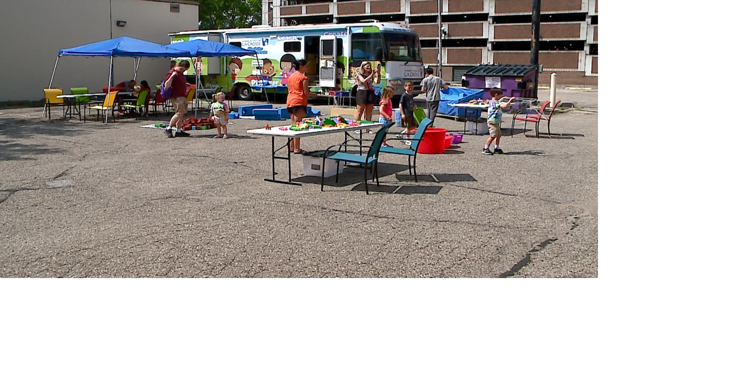 Children’s Museum creates outdoor play area with food trucks during downtown...