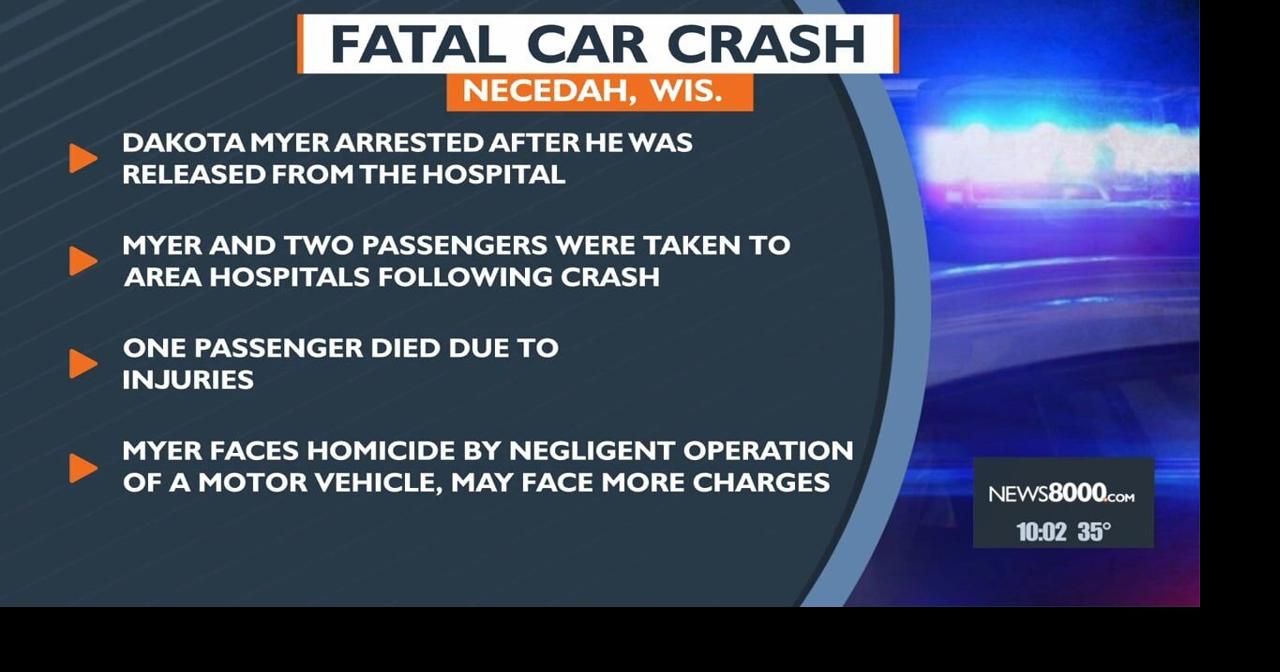 Fatal car crash near Necedah, Wisconsin News
