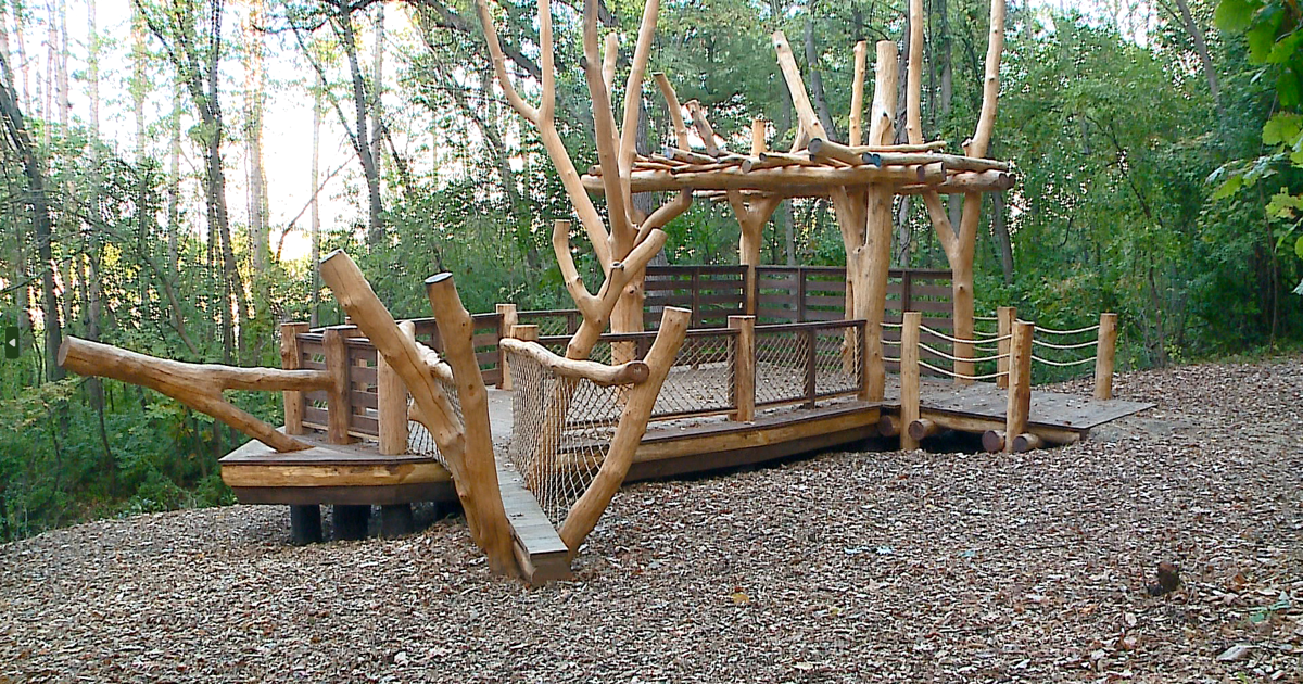 ORA Trails reveals universal treehouse at Chad Erickson Park | Family ...
