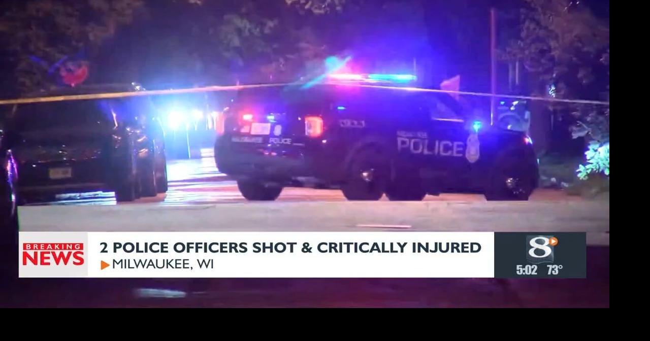 2 police officers shot & critically injured | Milwaukee | News ...