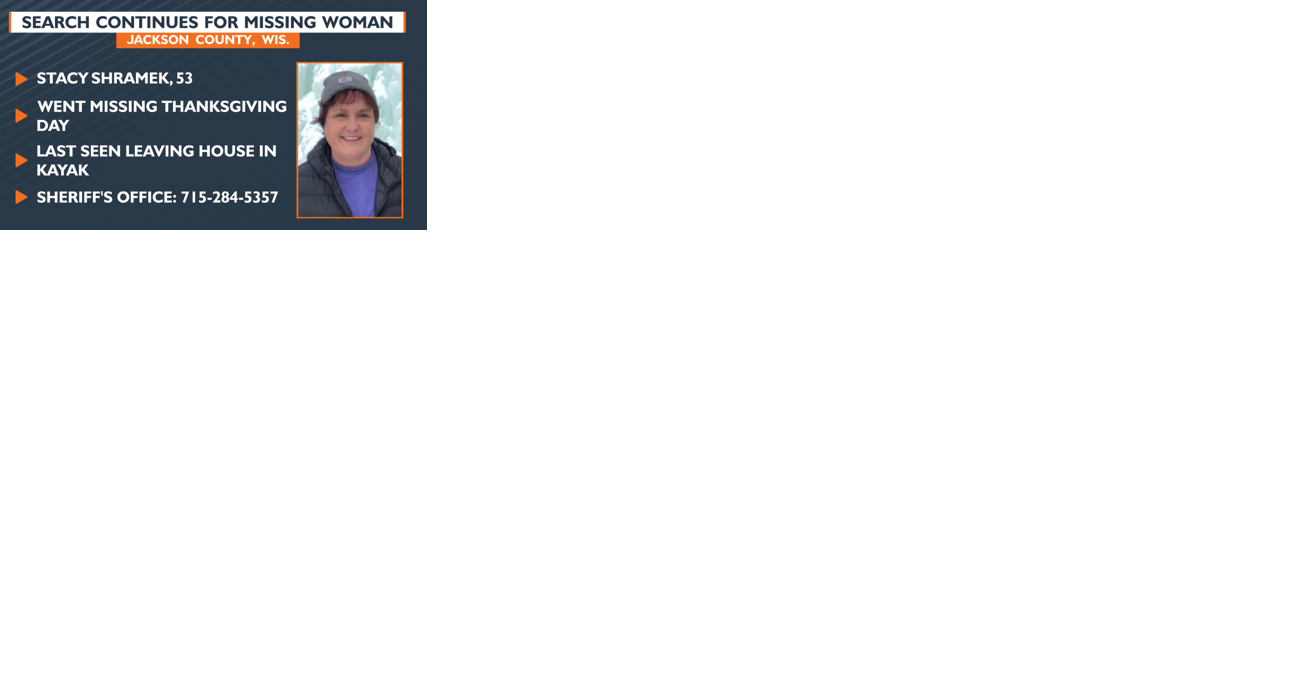 Search Continues for Missing Woman in Black River Falls | Local News - Vimarsana News