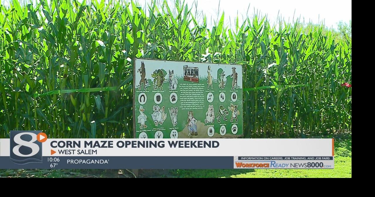 Hidden Trails Corn Maze opens its doors to the public West Salem