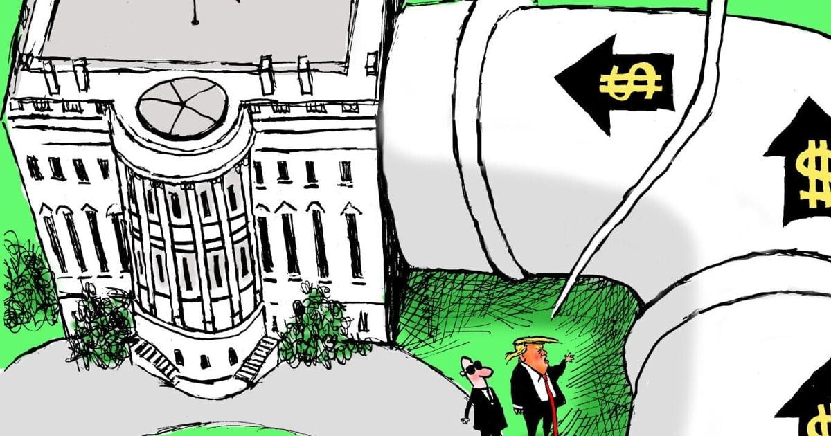 7 political cartoons dismantle Trump's ballroom blitz | Lifestyle ...