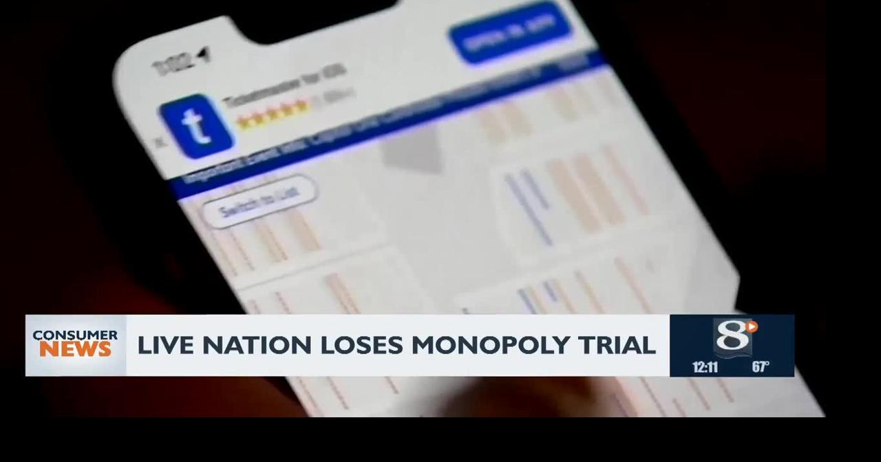 Consumer headlines: Live Nation loses monopoly trial