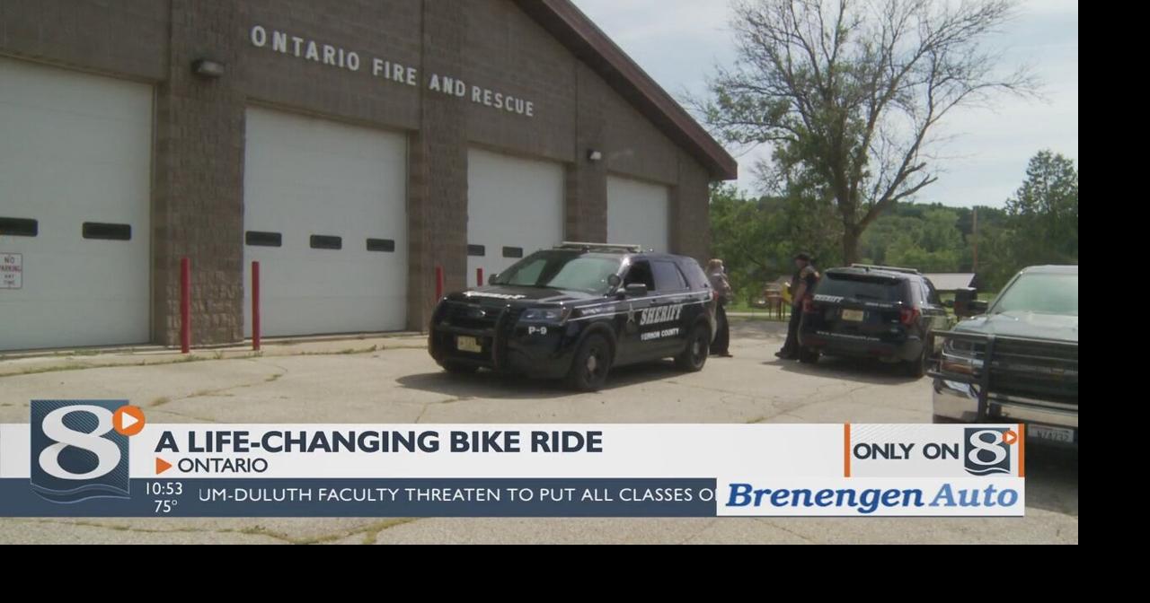 Biker riding through Ontario beats the odds after sudden cardiac arrest ...