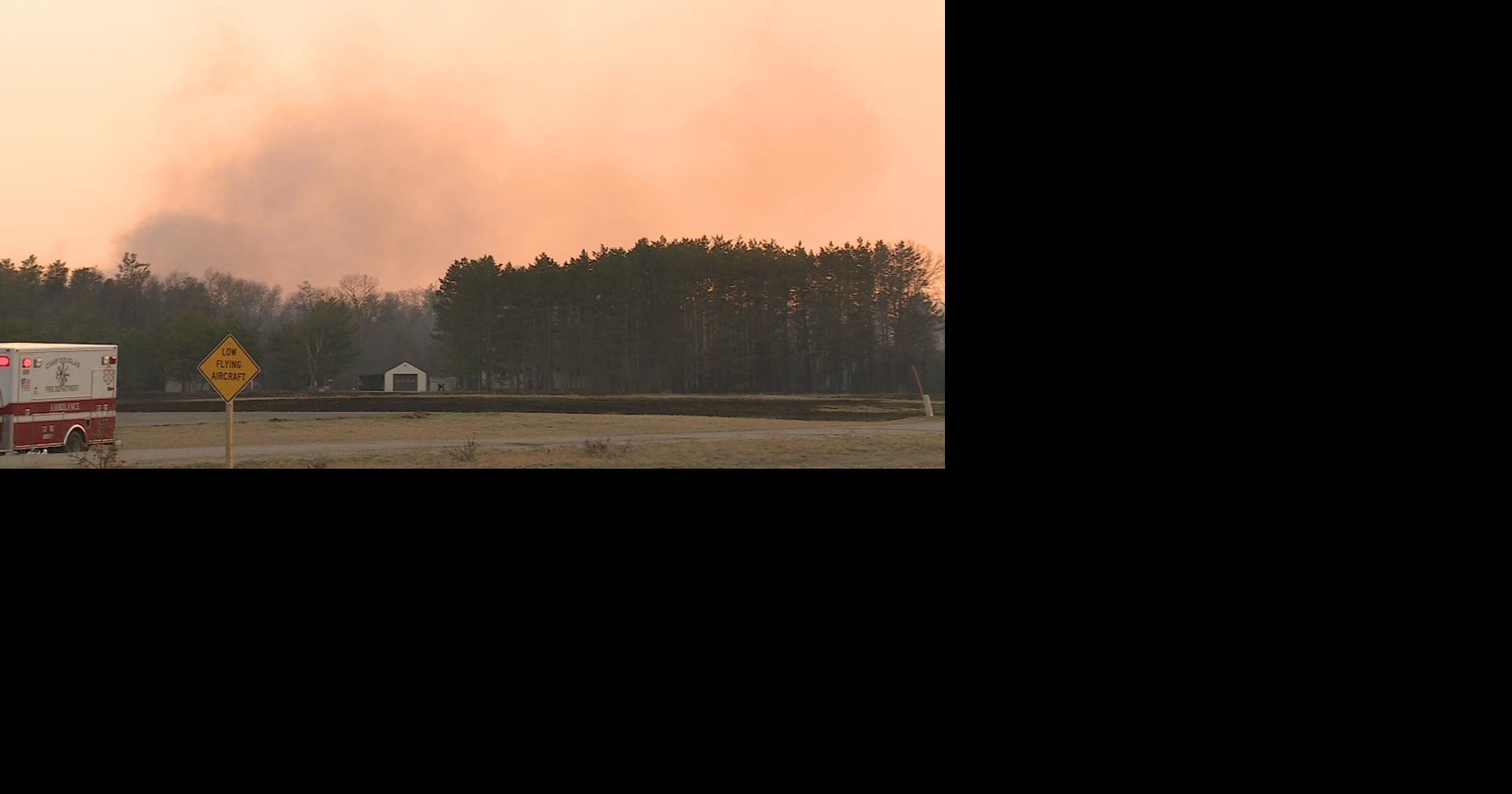 Health officials to sample water, soil after Necedah wildfire burned