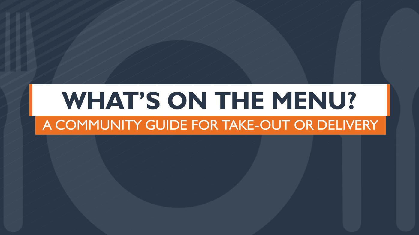 Community Restaurants: A Community Guide For Area Dining/Delivery! |  Coronavirus | News8000.com