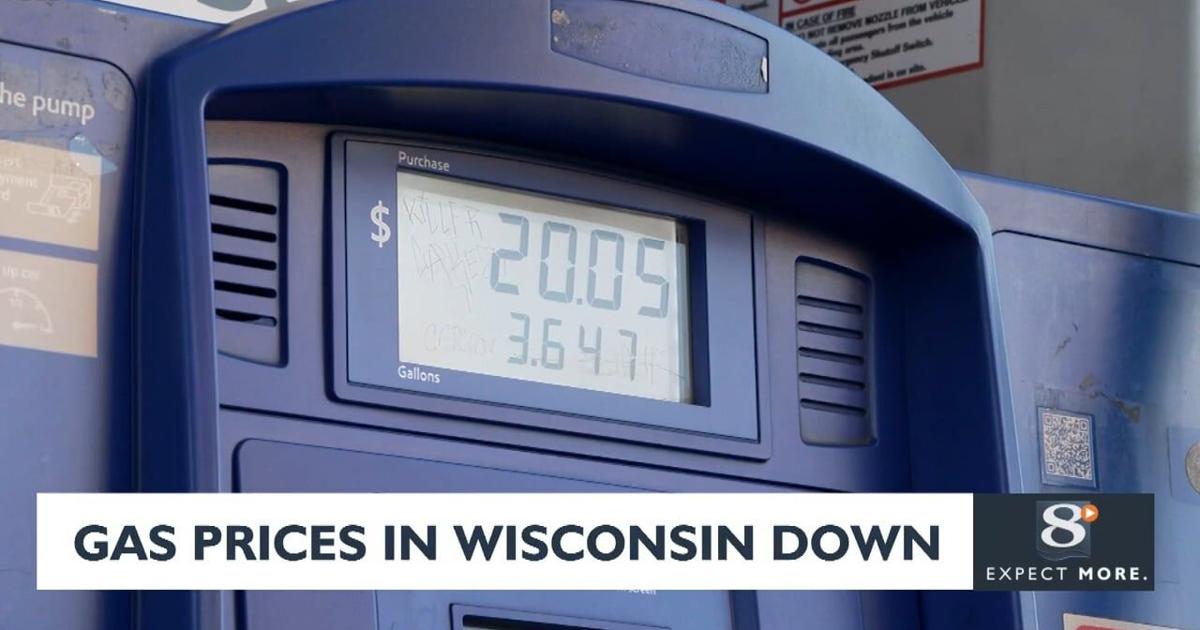 Wisconsin Gas Llc Gas Prices In Wisconsin Down | News | news8000.com