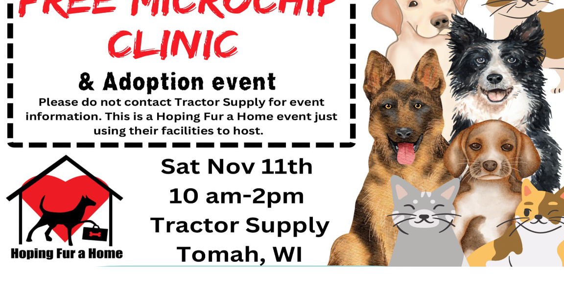 Tractor supply online dog chipping