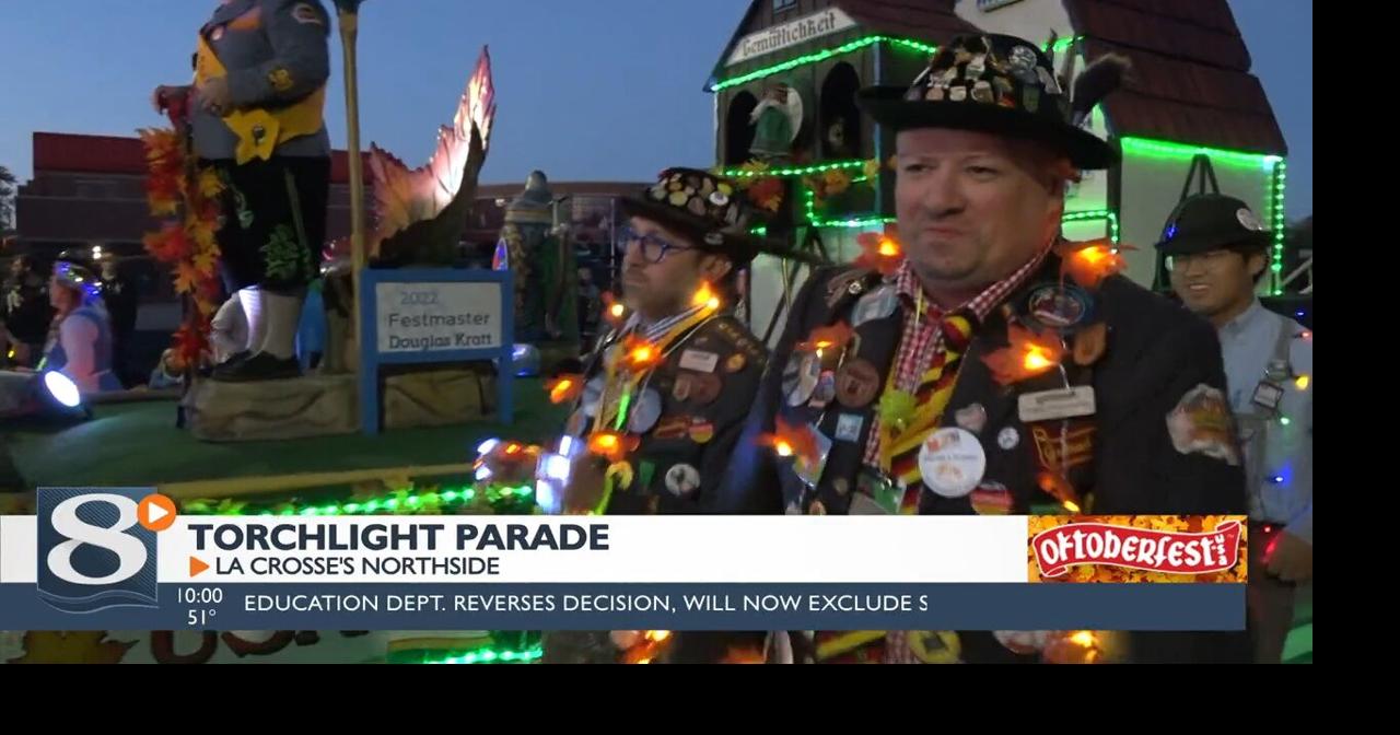 Annual Torchlight Parade lights up La Crosse’s North Side, kicks off