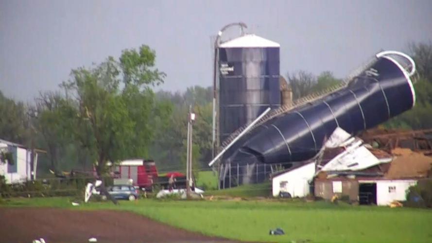 Wisconsin and Minnesota communities hit by tornadoes as severe storm threat shifts south Friday