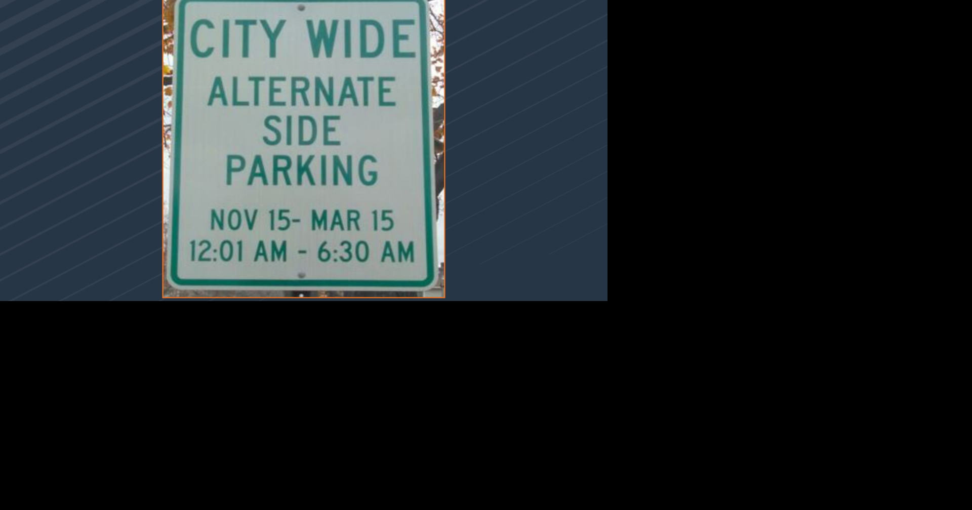 Alternate side parking begins Friday in Winona | Winona | news8000.com