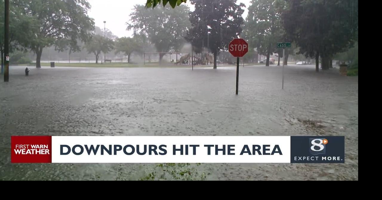 La Crosse residents see brief flooding as downpours hit the area | News ...