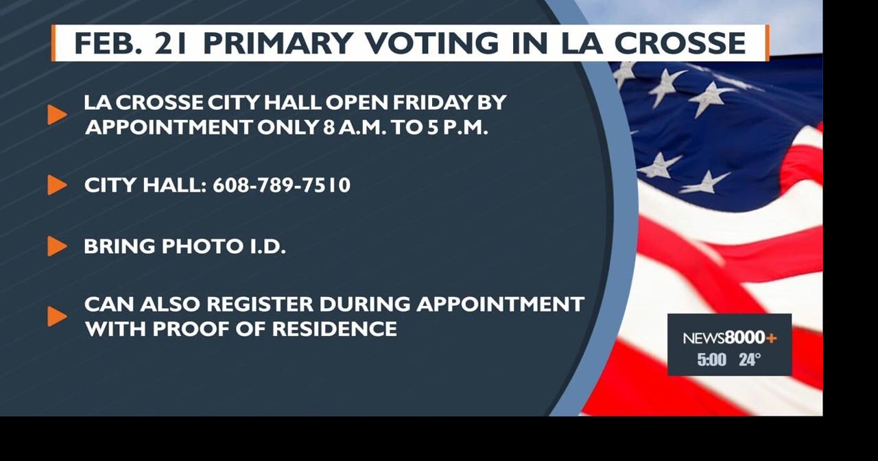 Primary voting in La Crosse News