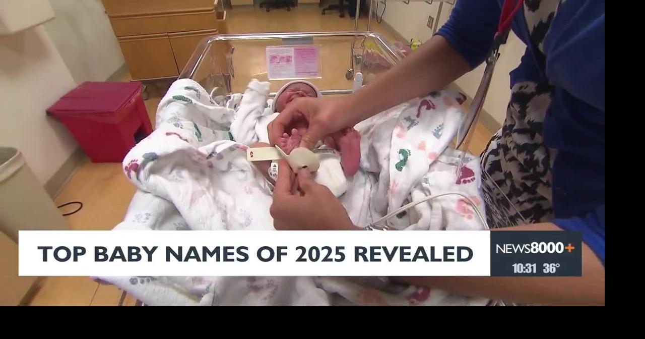 Top Baby Names of 2025 Revealed | News | news8000.com