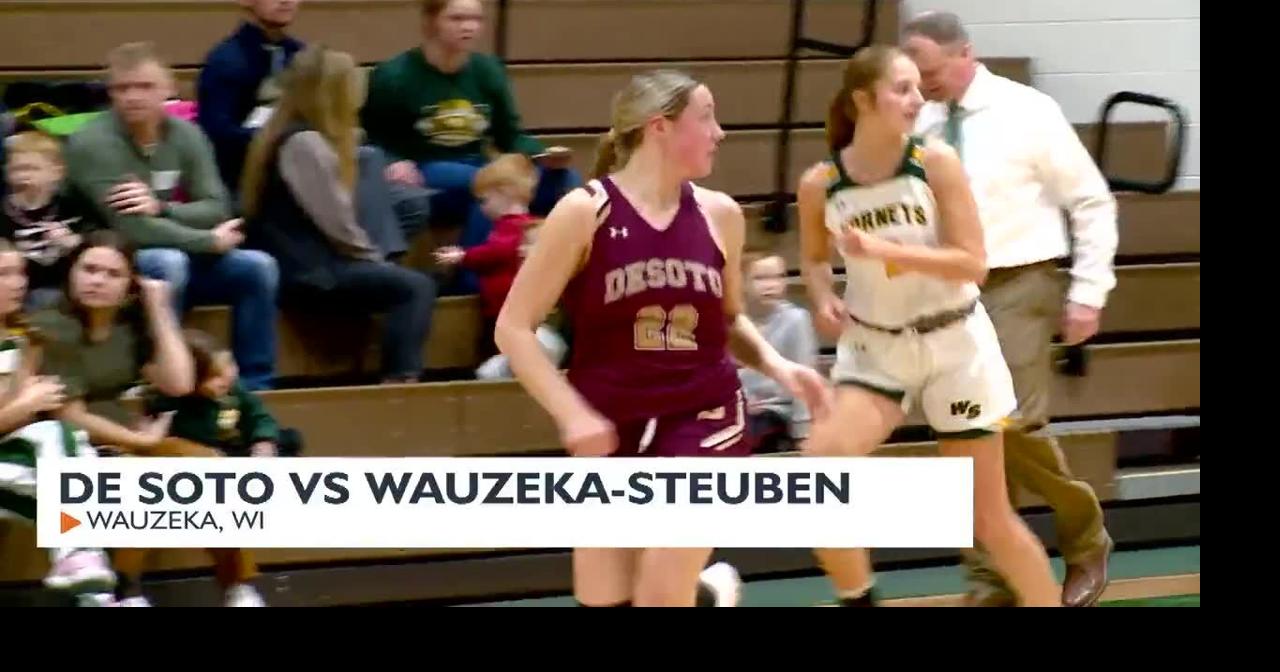 Girls Basketball De Soto vs WauzekaSteuben Sports