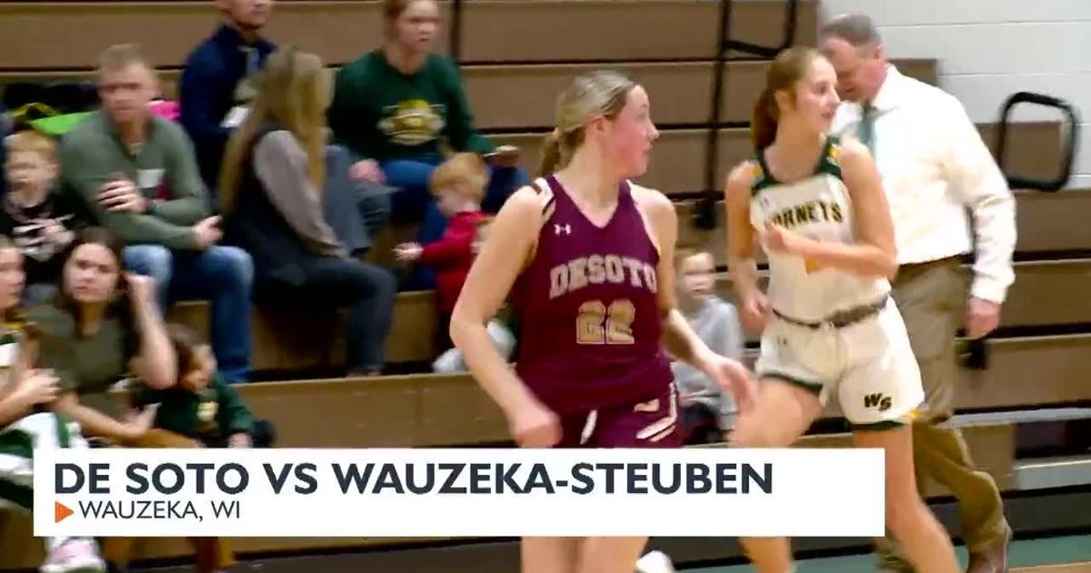 Girls Basketball De Soto vs WauzekaSteuben Sports