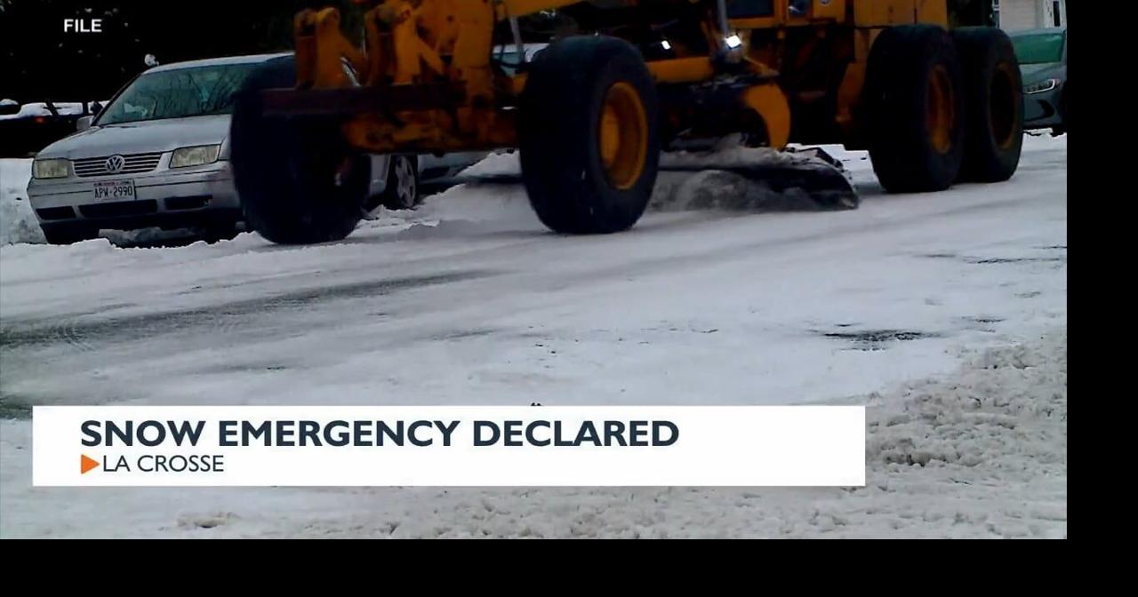 Snow emergency declared for City of La Crosse, plan for alternate side