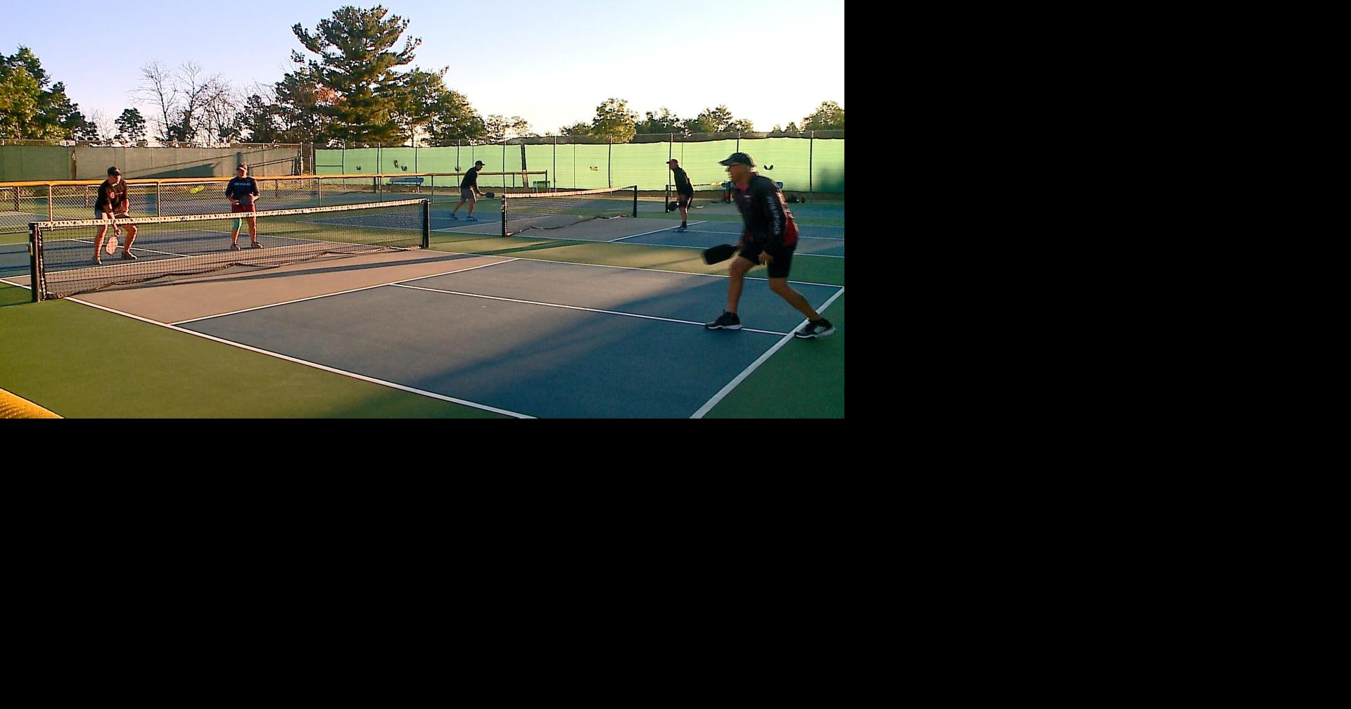Pickleball courts in Eau Claire are resurfaced Eau Claire