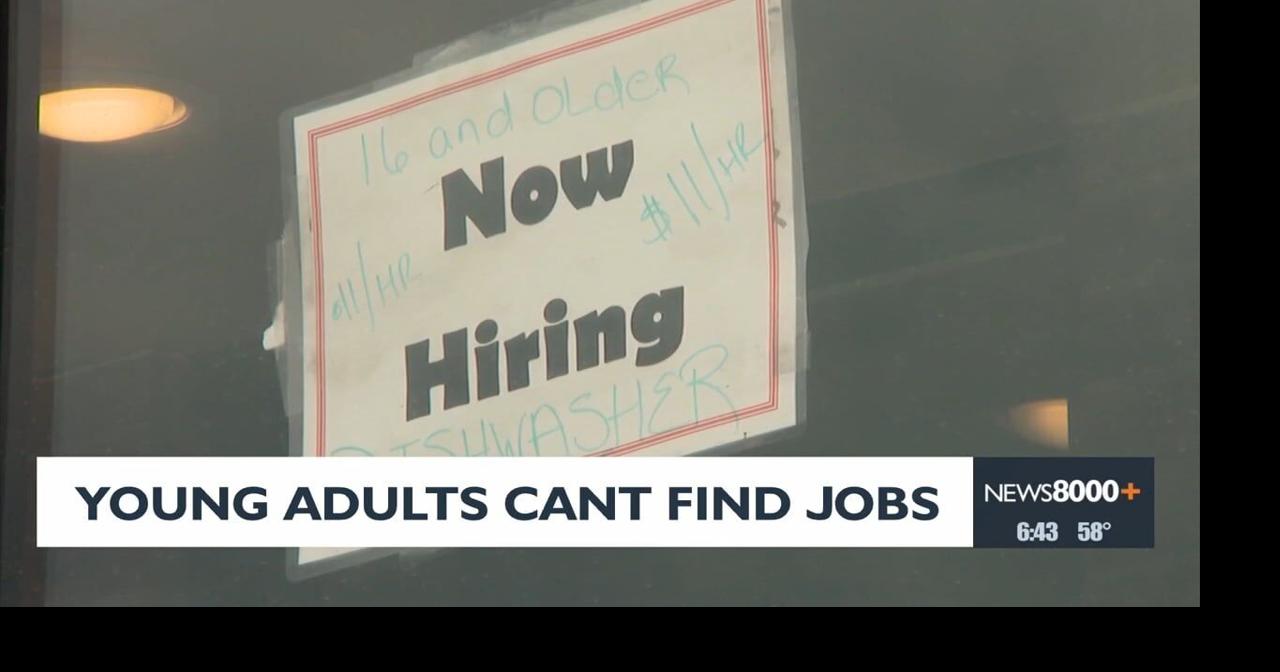 Young adults can't find jobs News