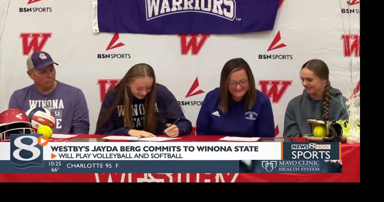 Westby’s Jayda Berg commits to Winona State for volleyball, softball