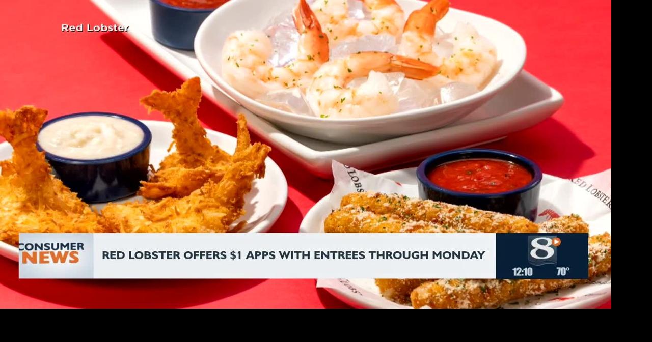 Consumer headlines: $1 Red Lobster apps through Monday