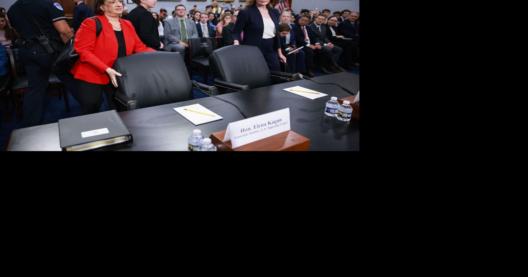 Justices Kagan and Barrett discuss security, emergency docket and ethics in rare appearance before Congress By John Fritze, Devan Cole, Holmes Lybrand, CNN Jul 14, 2026 Jul 14, 2026 Updated 35 sec ago