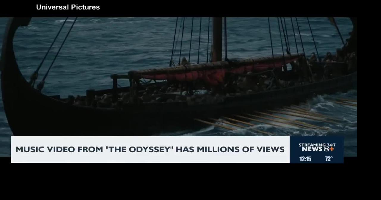 Eye on Entertainment: Music video from 'The Odyssey' has millions of views