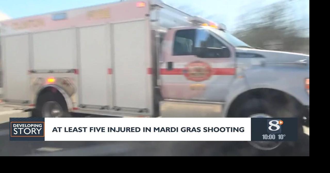 At least five injured in Mardi Gras shooting | News | news8000.com