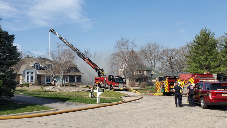 Multiple fire departments respond to house fire in La Crosse Local