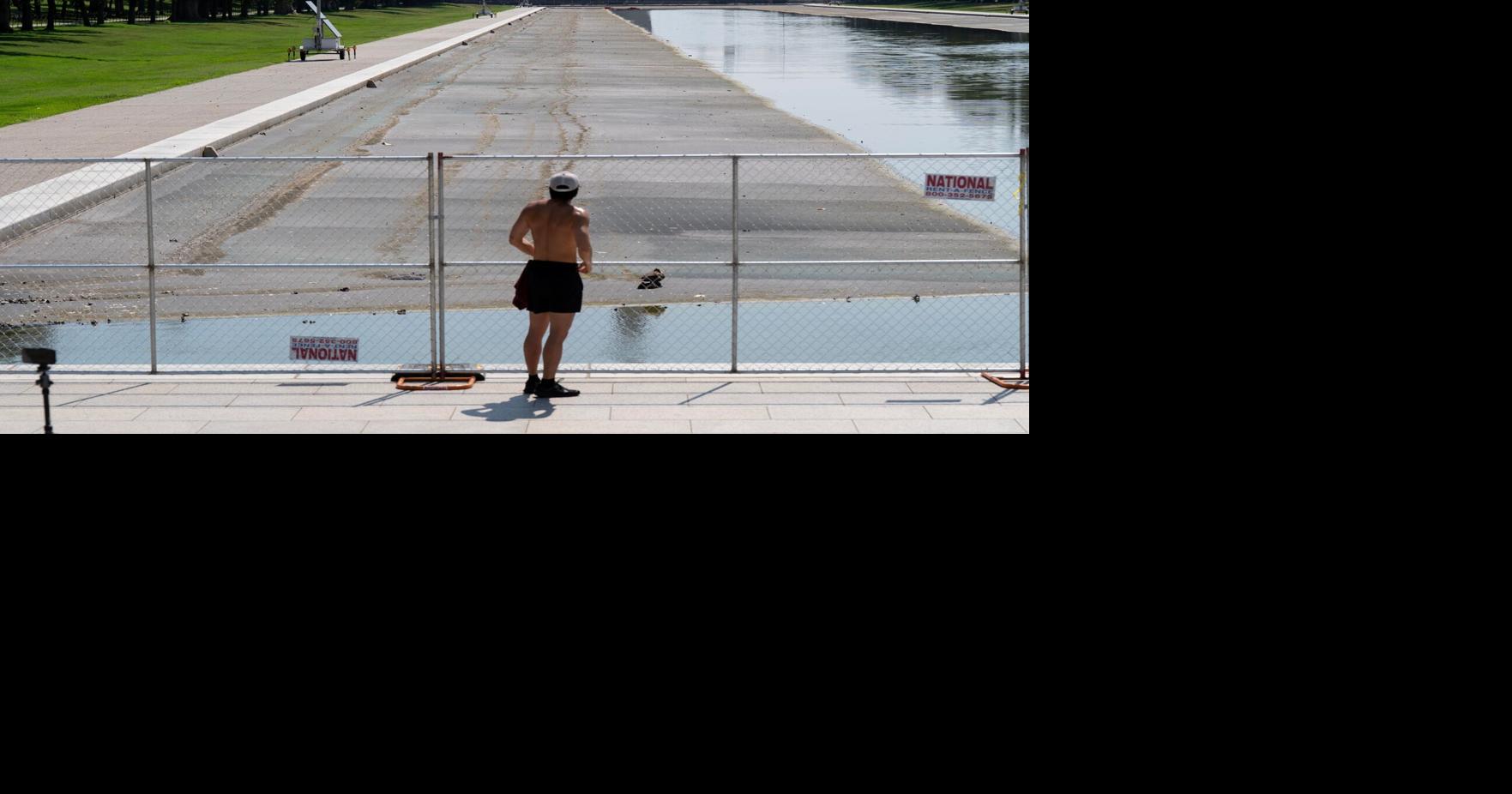 Trump says Reflecting Pool has been drained and will be ‘put back into service soon' Jose Luis Magana/AP via CNN Newsource Jul 14, 2026 Jul 14, 2026 Updated 1 hr ago