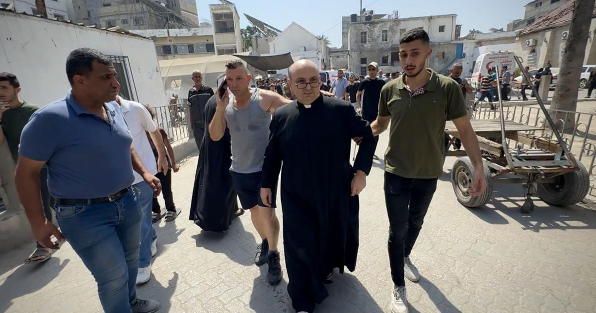 Pope ‘deeply saddened’ after two people killed in apparent Israeli strike on Gaza’s only Catholic church