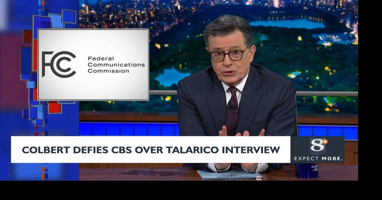 Colbert defies CBS over Talarico | News | news8000.com
