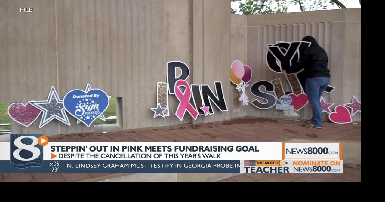 Despite weather cancellation, Steppin’ Out In Pink still raised more