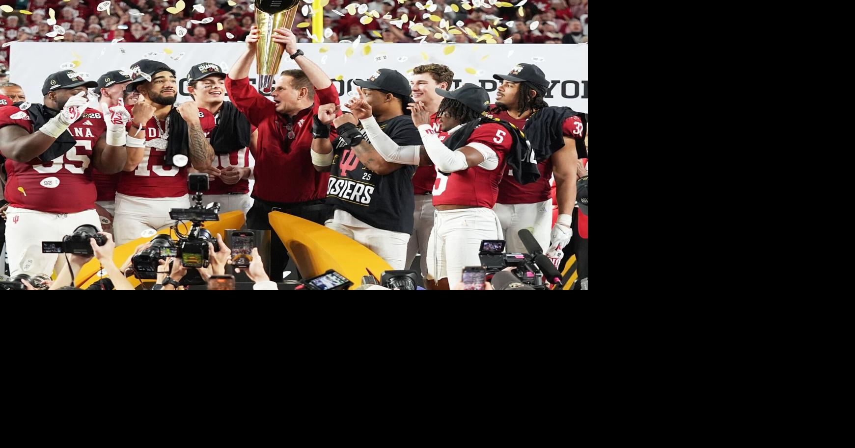 Greenland, tariffs loom over Davos; Indiana claims CFP title | Hot off the Wire podcast