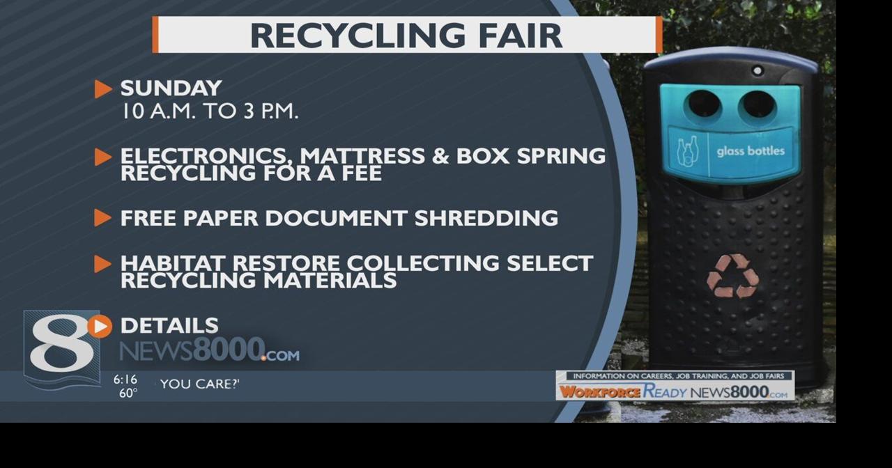 Recycling Fair to provide spring cleaning opportunity in La Crosse La