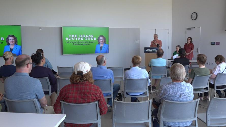 Sen. Melissa Agard on Grass Routes Tour
