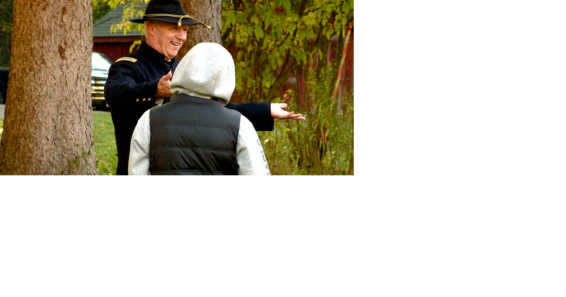 Students experience Civil War history through immersive weekend at