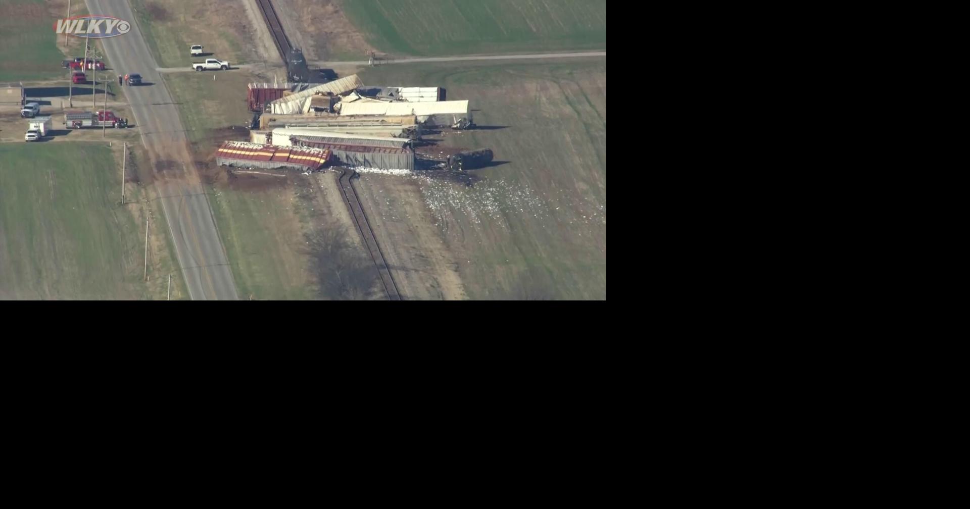 Train derailment leads to shelter-in-place order in Kentucky