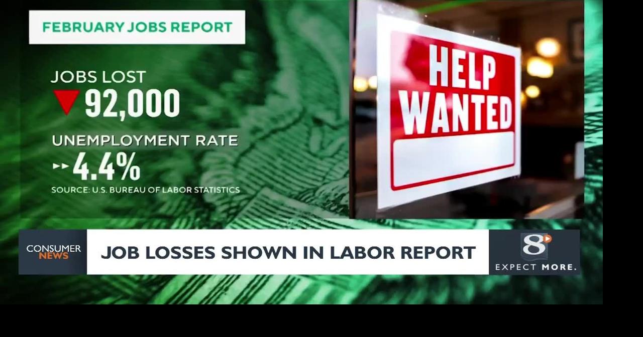 Consumer headlines: Job losses in latest labor report