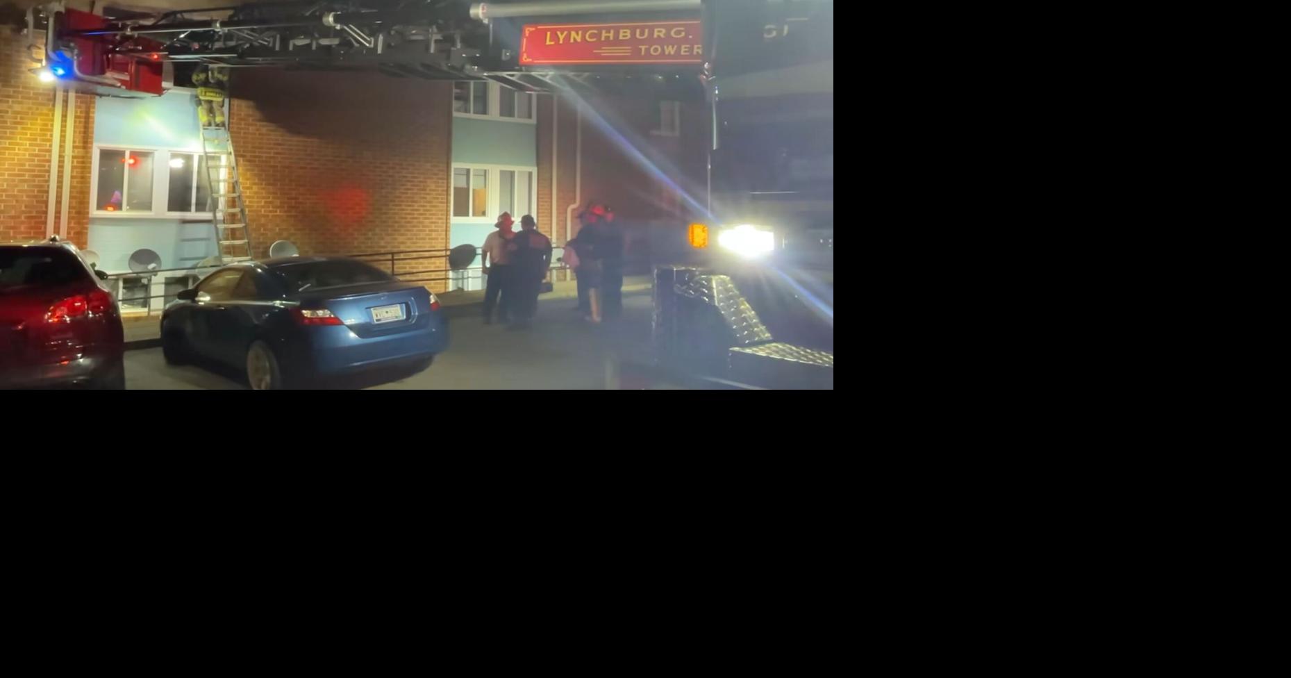 Lynchburg crews rescue 4 people from apartment fire