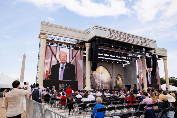 Chancellor Jonathan Falwell encourages Christians to ‘stand together as one’ at Rededicate 250